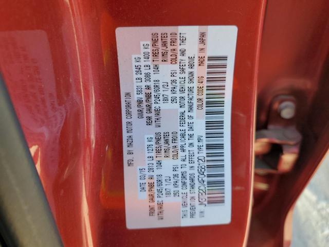 Photo 10 from auction – 2015 MAZDA CX-9 TOURI with VIN JM3TB2CV4F0458120