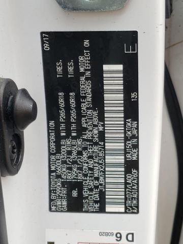 Photo 10 from auction – 2018 LEXUS GX 460 with VIN JTJBM7FX2J5185714