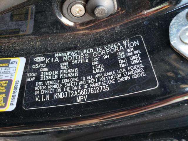 Photo 10 from auction – 2013 KIA SOUL with VIN KNDJT2A56D7612735