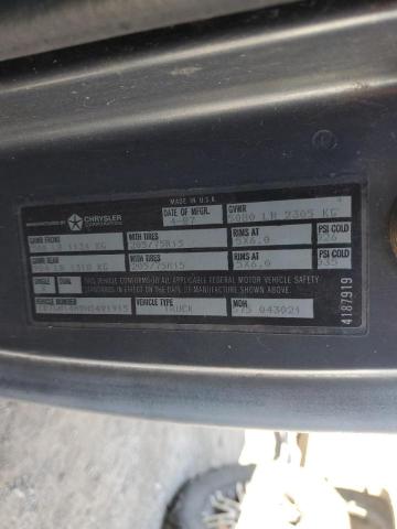 Photo 10 from auction – 1987 DODGE DAKOTA with VIN 1B7GN14M9HS491915
