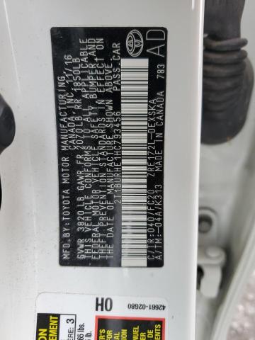 Photo 10 from auction – 2017 TOYOTA COROLLA L with VIN 2T1BURHE1HC793456