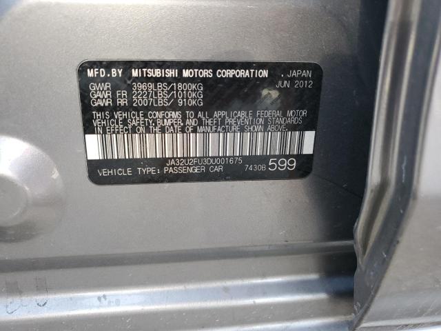 Photo 10 from auction – 2013 MITSUBISHI LANCER ES/ with VIN JA32U2FU3DU001675