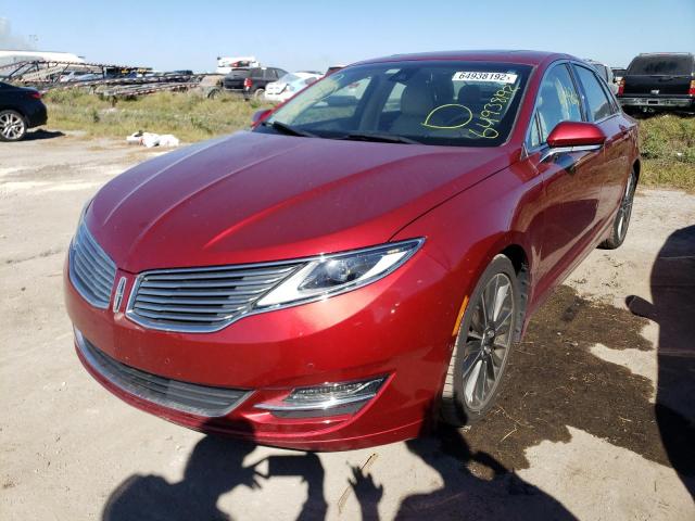 Фото 2 с аукциона – 2016 LINCOLN MKZ с VIN 3LN6L2GK9GR615138