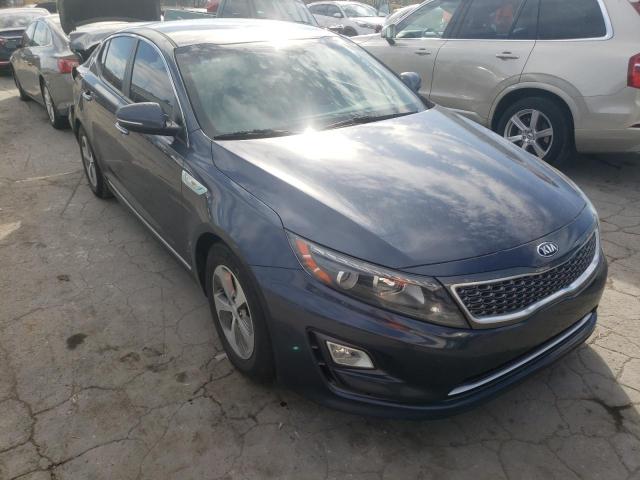 KIA OPTIMA HYB 2015 con VIN KNAGM4AD1F5077495 - Foto de la subasta