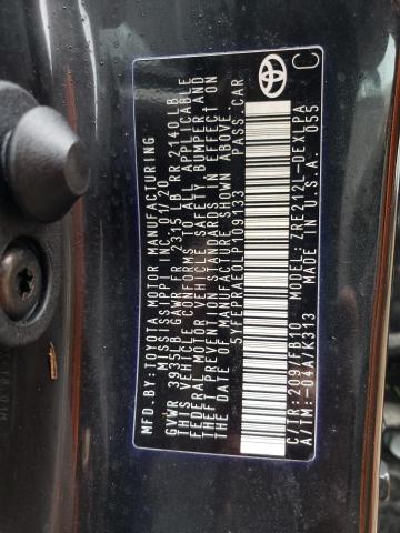 Photo 10 from auction – 2020 TOYOTA COROLLA LE with VIN 5YFEPRAE0LP109133