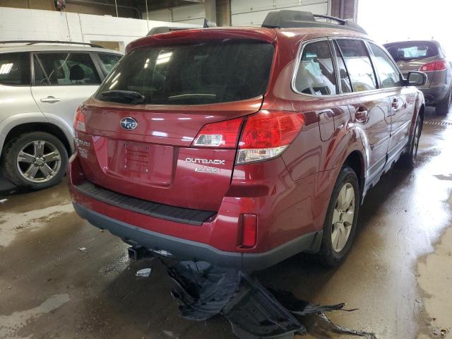 Photo 4 from auction – 2012 SUBARU OUTBACK 2. with VIN 4S4BRBJC6C3225881