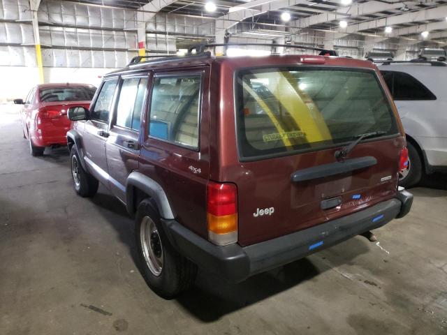 Photo 3 from auction – 2000 JEEP CHEROKEE S with VIN 1J4FF28S5YL222743
