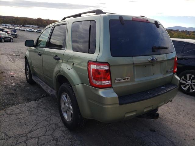 Photo 3 from auction – 2009 FORD ESCAPE HYB with VIN 1FMCU49369KB92785