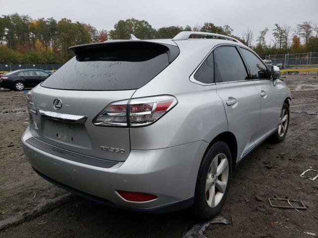 Photo 4 from auction – 2012 LEXUS RX 350 with VIN 2T2BK1BA9CC147583