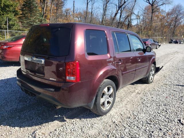 Photo 4 from auction – 2012 HONDA PILOT EXL with VIN 5FNYF4H5XCB048085