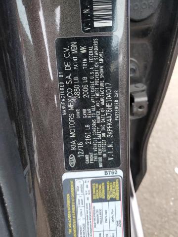 Photo 10 from auction – 2017 KIA FORTE with VIN 3KPFK4A76HE104017