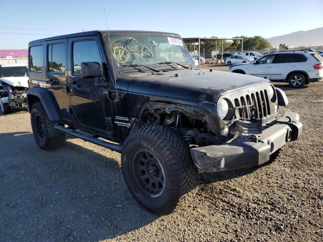Photo 1 from auction – 2014 JEEP WRANGLER U with VIN 1C4BJWDG1EL317565