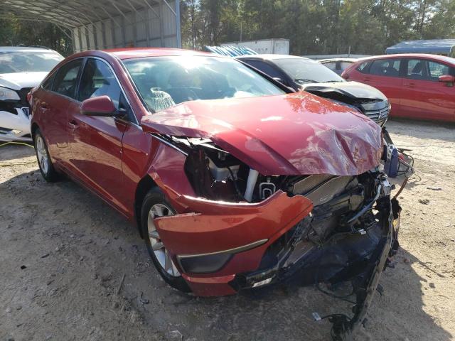 HYUNDAI SONATA SE 2016 with VIN 5NPE24AF3GH305466 - Photo from auction