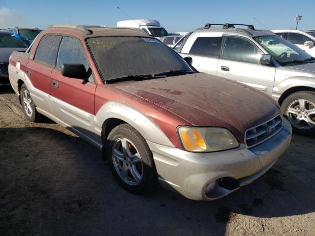Photo 1 from auction – 2003 SUBARU BAJA SPORT with VIN 4S4BT62C537112097