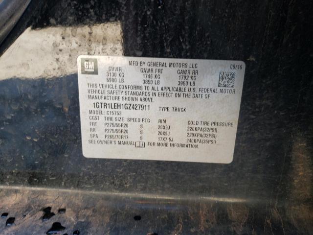 Photo 10 from auction – 2016 GMC SIERRA C15 with VIN 1GTR1LEH1GZ427911