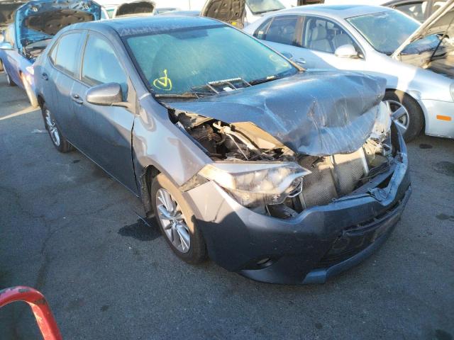 TOYOTA COROLLA L 2014 with VIN 5YFBURHE6EP055440 - Photo from auction