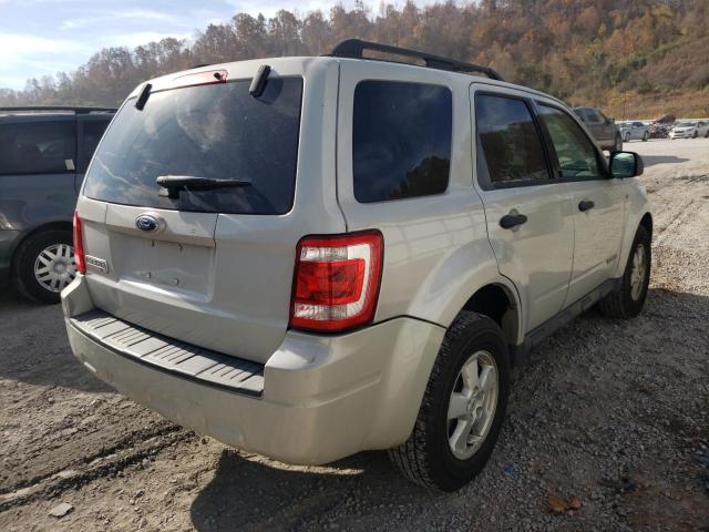 Photo 4 from auction – 2008 FORD ESCAPE XLT with VIN 1FMCU03138KD64754