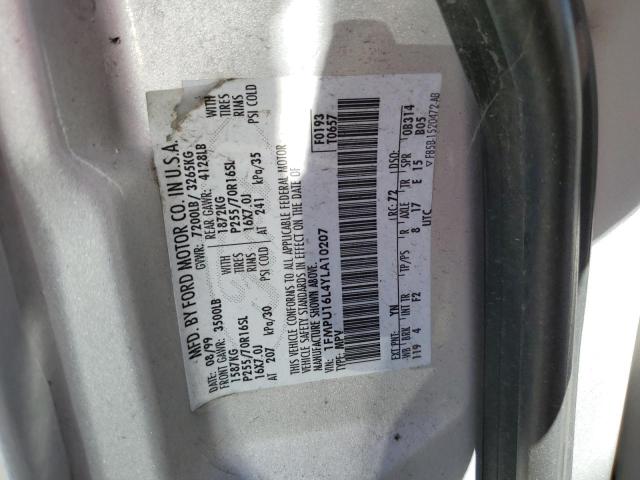 Photo 10 from auction – 2000 FORD EXPEDITION with VIN 1FMPU16L4YLA10207
