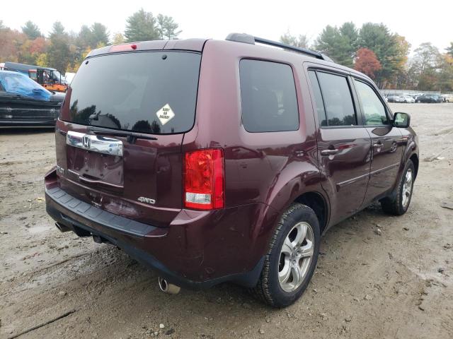 Photo 4 from auction – 2012 HONDA PILOT EXL with VIN 5FNYF4H54CB027524