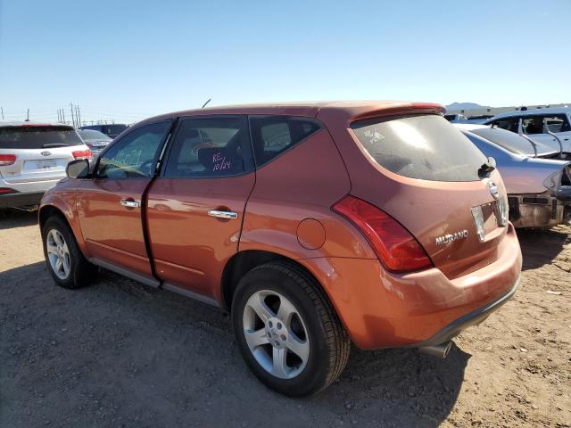Photo 3 from auction – 2004 NISSAN MURANO with VIN JN8AZ08T44W227384