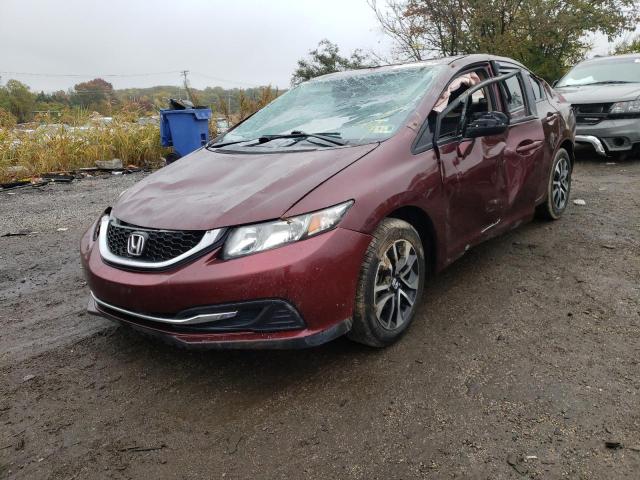 Photo 2 from auction – 2014 HONDA CIVIC EX with VIN 19XFB2F83EE254619