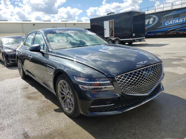 GENESIS G80 BASE 2021 with VIN KMTGB4SC1MU047559 - Photo from auction