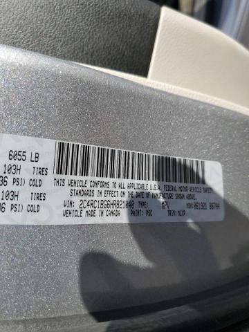 Photo 10 from auction – 2017 CHRYSLER PACIFICA T with VIN 2C4RC1BG6HR821040