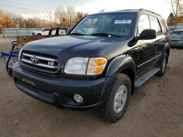 Photo 2 from auction – 2001 TOYOTA SEQUOIA LI with VIN 5TDBT48A91S042007