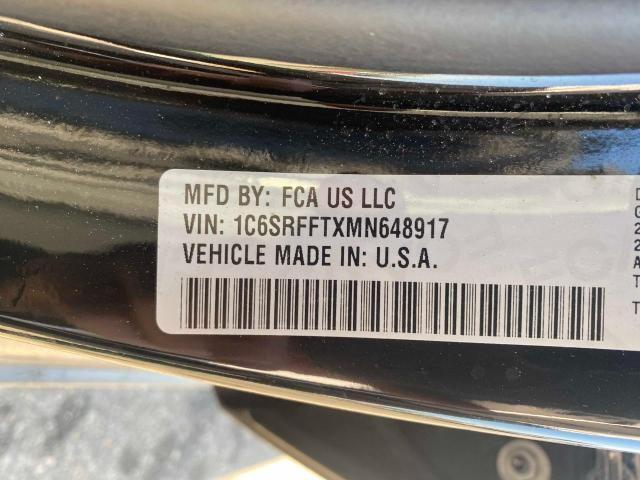 Photo 10 from auction – 2021 RAM 1500 BIG H with VIN 1C6SRFFTXMN648917