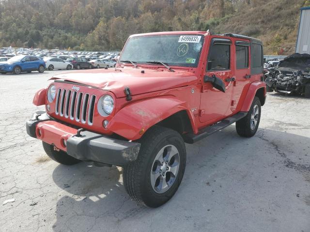 Photo 2 from auction – 2016 JEEP WRANGLER U with VIN 1C4BJWEG3GL284313