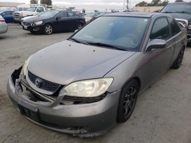Photo 2 from auction – 2004 HONDA CIVIC EX with VIN 1HGEM22084L074758