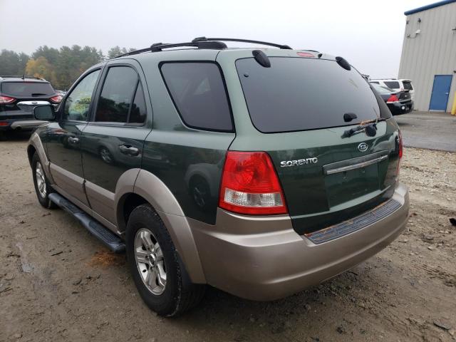 Photo 3 from auction – 2005 KIA SORENTO EX with VIN KNDJC733655349331