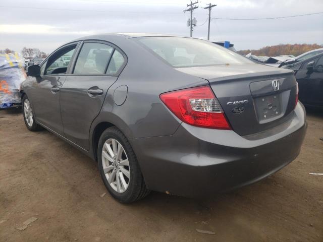 Photo 3 from auction – 2012 HONDA CIVIC EXL with VIN 2HGFB2F90CH328252