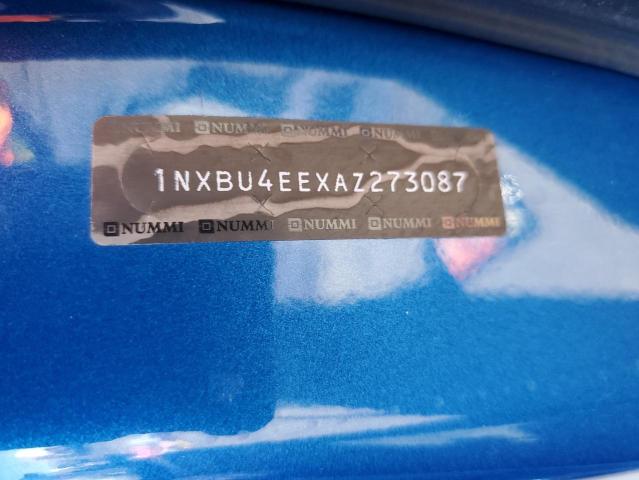 Photo 10 from auction – 2010 TOYOTA COROLLA BA with VIN 1NXBU4EEXAZ273087