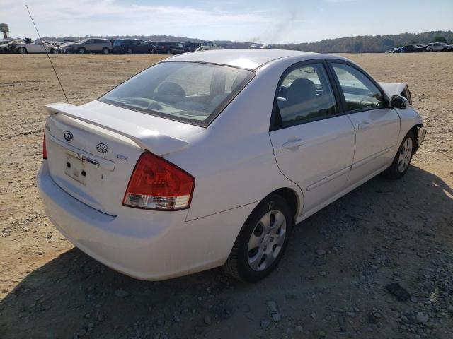 Photo 4 from auction – 2008 KIA SPECTRA EX with VIN KNAFE121485491577