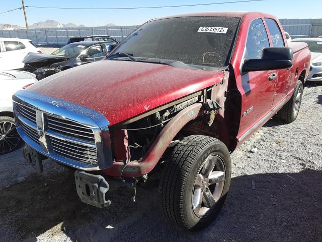 Photo 2 from auction – 2008 DODGE RAM 1500 S with VIN 1D7HU18238S634816