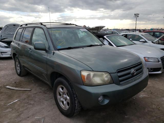 TOYOTA HIGHLANDER 2004 with VIN JTEGD21A940099148 - Photo from auction