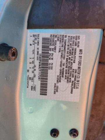 Photo 10 from auction – 2002 FORD 12W10 DLP with VIN 1FAHP60A82Y117281