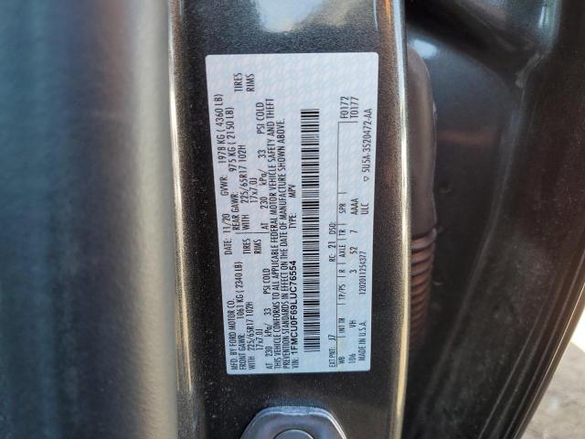 Photo 10 from auction – 2020 FORD ESCAPE S with VIN 1FMCU0F69LUC76554
