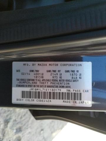 Photo 10 from auction – 2014 MAZDA 3 TOURING with VIN JM1BM1L71E1180179