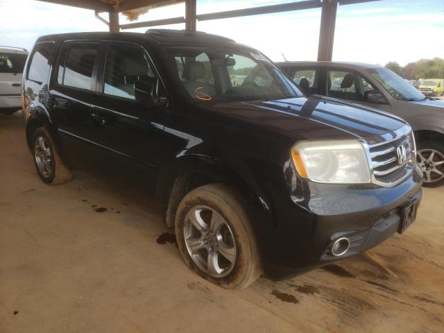 HONDA PILOT EXL 2013 with VIN 5FNYF3H51DB015343 - Photo from auction