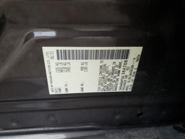 Photo 10 from auction – 2016 NISSAN MAXIMA 3.5 with VIN 1N4AA6AP1GC384708