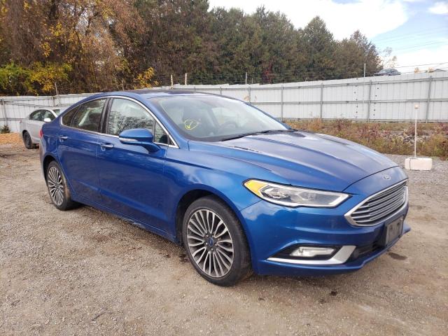 FORD FUSION TIT 2017 with VIN 3FA6P0D9XHR345441 - Photo from auction