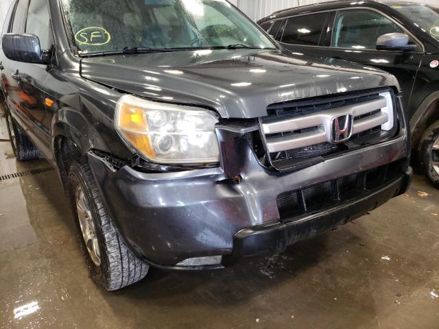 Photo 9 from auction – 2006 HONDA PILOT EX with VIN 2HKYF18496H513158