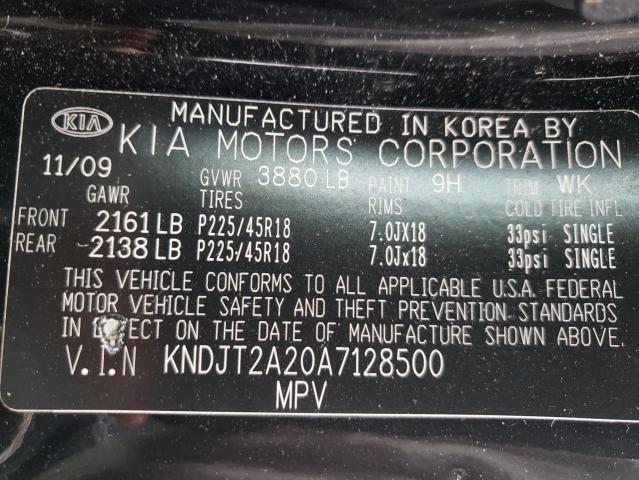 Photo 10 from auction – 2010 KIA SOUL + with VIN KNDJT2A20A7128500
