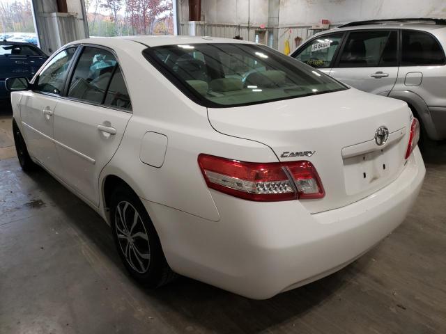 Photo 3 from auction – 2010 TOYOTA CAMRY BASE with VIN 4T4BF3EK5AR060435