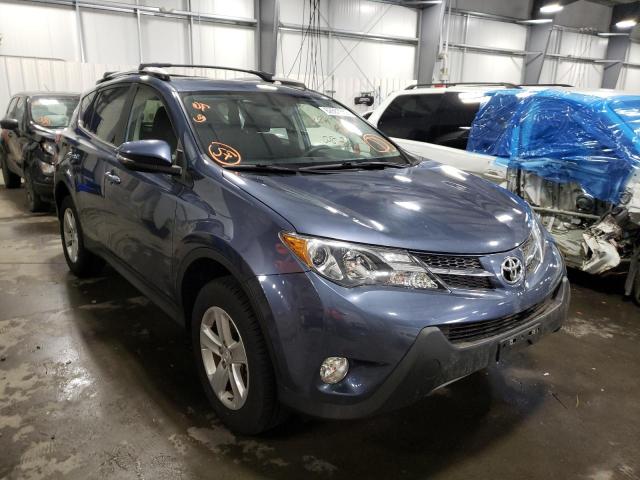 TOYOTA RAV4 XLE 2014 with VIN JTMRFREV0ED077059 - Photo from auction