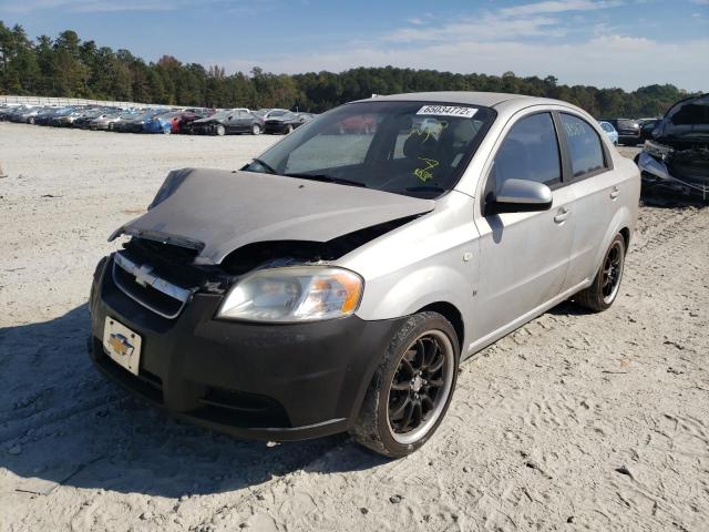 Photo 2 from auction – 2007 CHEVROLET AVEO BASE with VIN KL1TD56657B049615