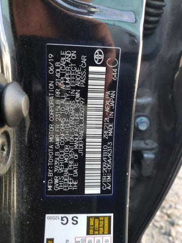 Photo 10 from auction – 2020 TOYOTA COROLLA LE with VIN JTDEPRAE0LJ050797