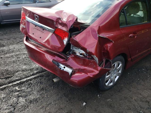 Photo 9 from auction – 2011 HONDA CIVIC LX with VIN 2HGFA1F56BH526875